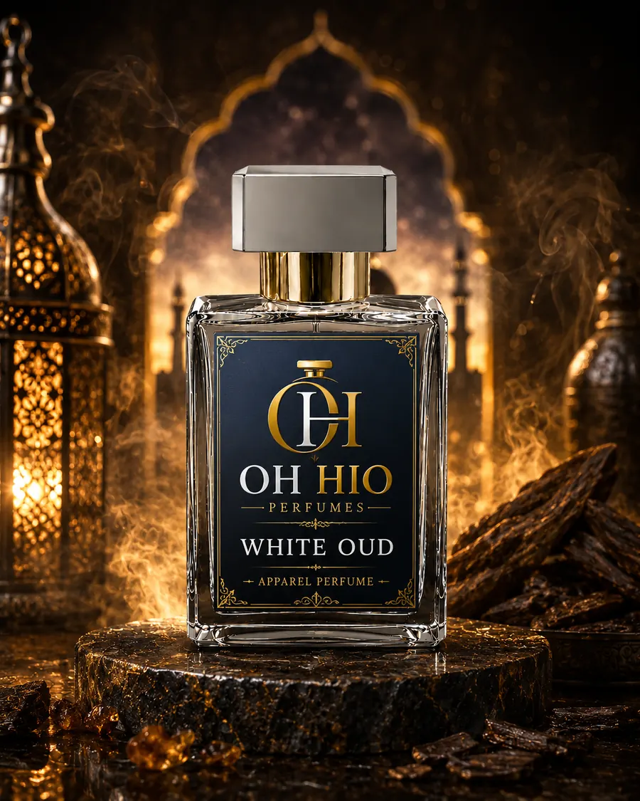 White Oud bottle