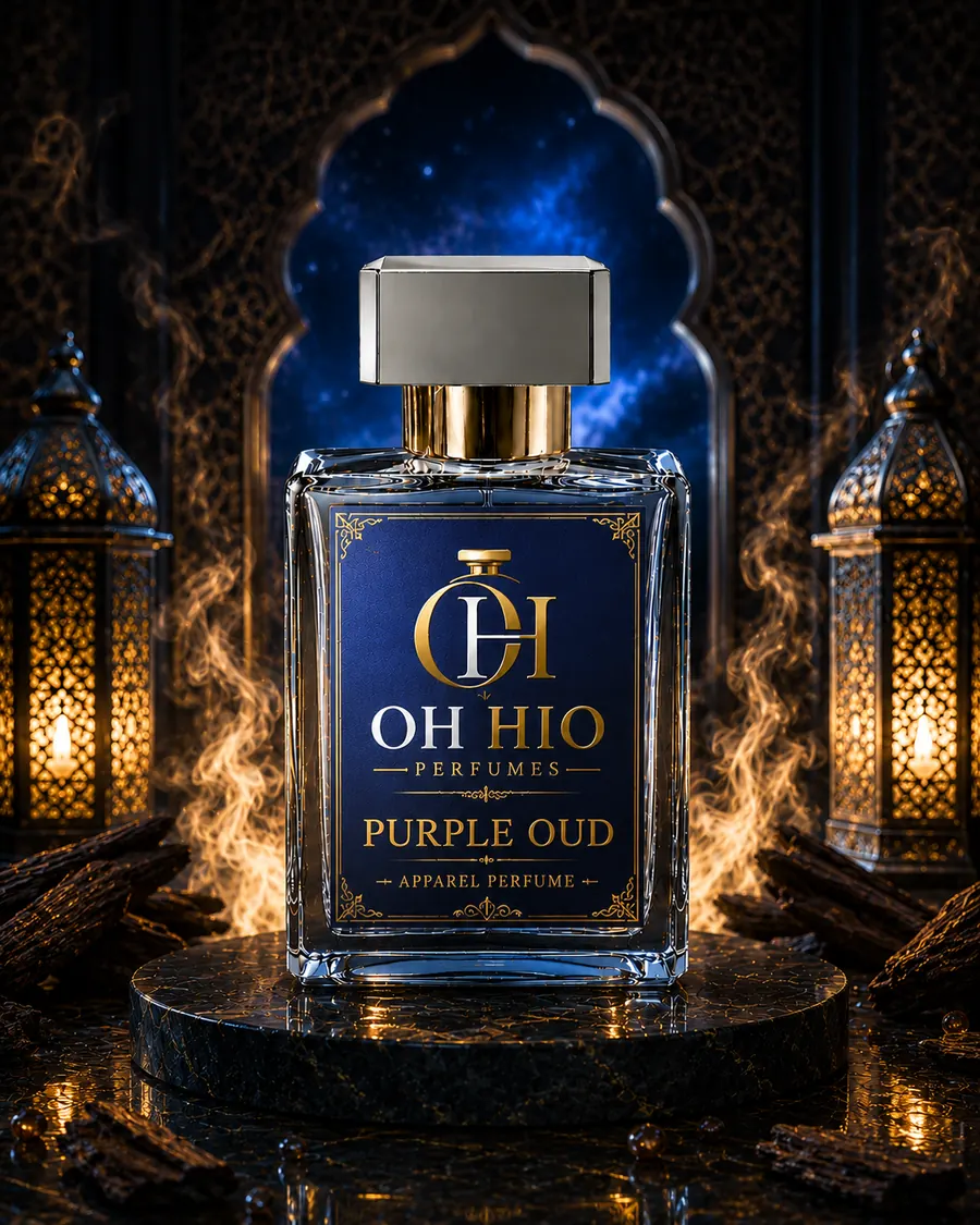 Purple Oud bottle